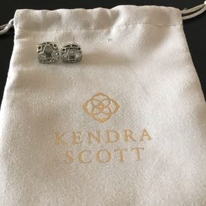 Kendra Scott silver stud earrings